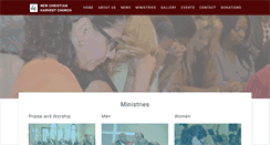 Desktop Screenshot of newchristianharvest.org